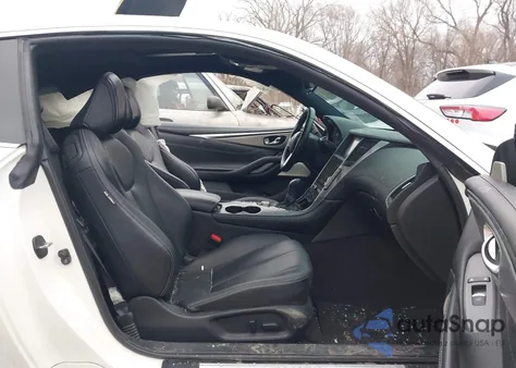 2017 Infiniti Q60 3.0T Premium z USA, uszkodzony, nr VIN JN1EV7EK8HM364104